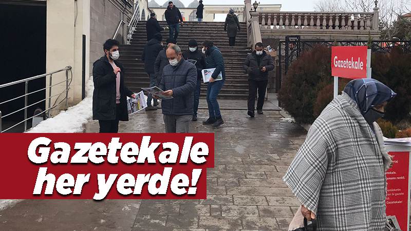 Gazetekale her yerde!