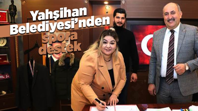 Yahşihan Belediyesi’nden spora destek