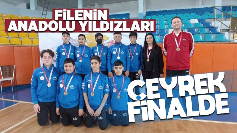 Filenin Anadolu Yıldızları çeyrek finalde 