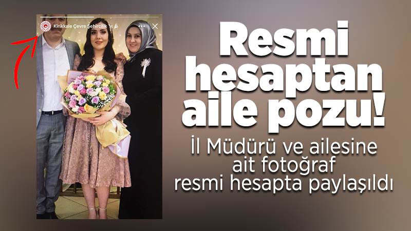 Resmi hesaptan aile pozu!