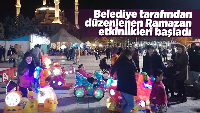 Ramazan Sokağı etkinlikleri başladı