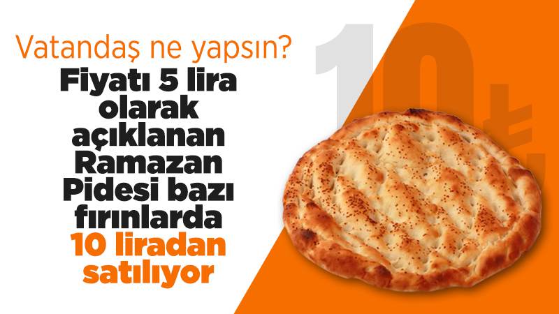 Açıklanan 5 lira, fırında 10 lira