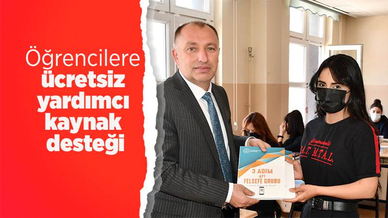 LGS ve YKS öğrencilerine ücretsiz yardımcı kaynak desteği