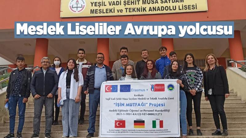 Meslek Liseliler Avrupa yolcusu 