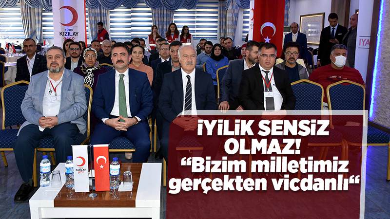 İyilik sensiz olmaz 