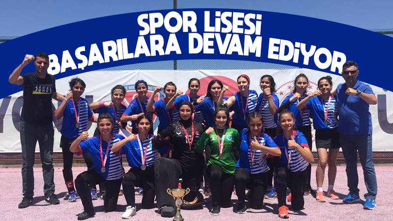 Spor lisesi başarılara devam ediyor 