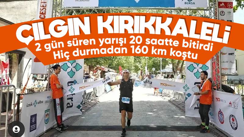 Ultra maraton koşusuna Kırıkkaleli damgası 