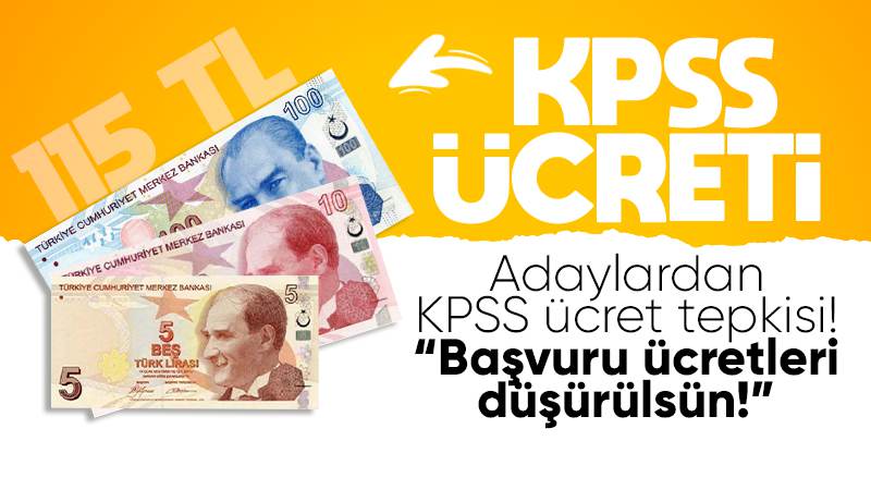 Adaylardan KPSS ücret tepkisi! Başvuru ücretleri düşürülsün 