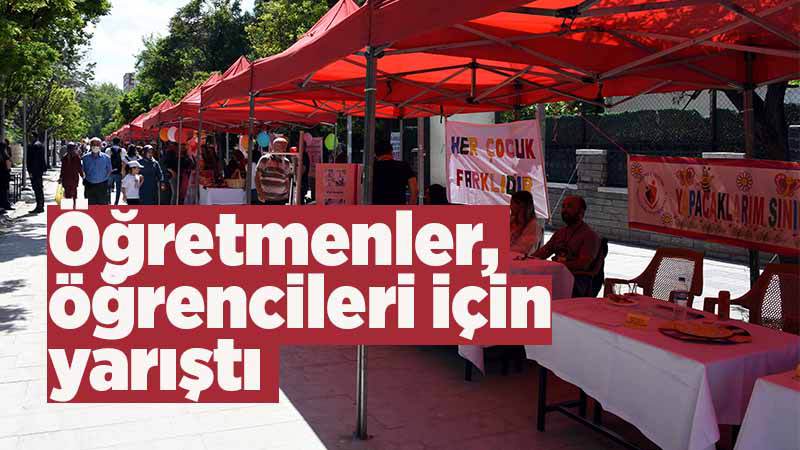 Öğretmenler, öğrencileri için yarıştı 