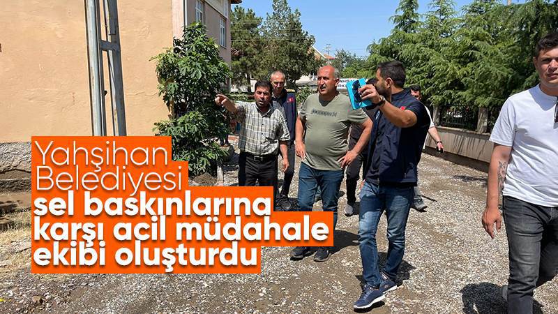 Yahşihan’da acil müdahale ekibi oluşturuldu 