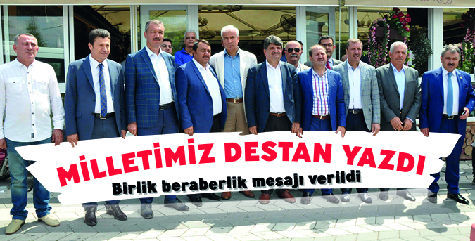 'Bizler vefayı unutmayız'