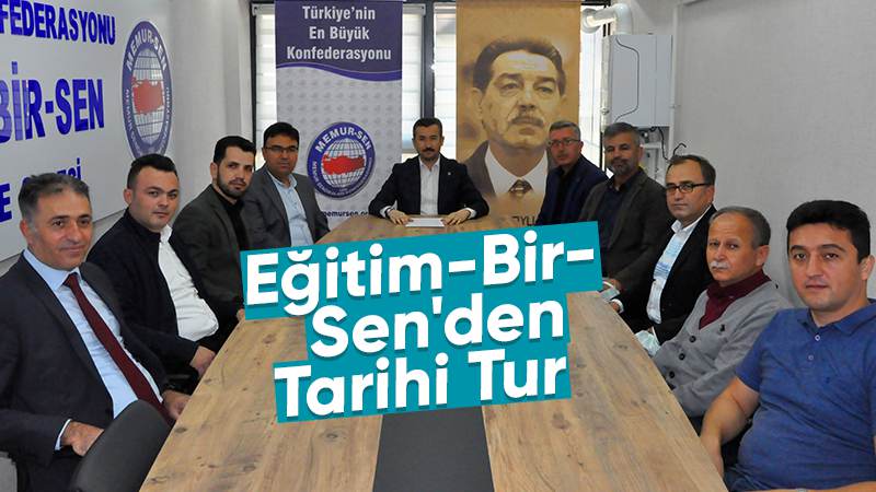 Eğitim-Bir-Sen'den Tarihi Tur