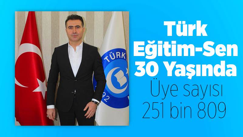 Türk Eğitim-Sen 30 yaşında