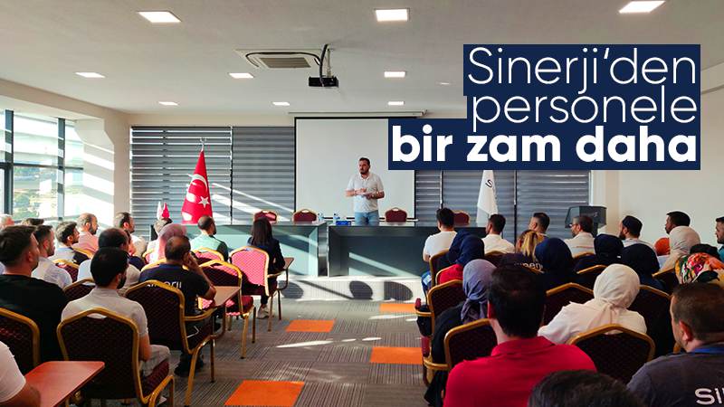 Sinerji’den personel maaşlarına yeni zam