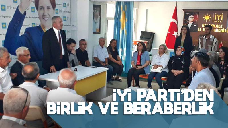 İYİ Parti’den birlik ve beraberlik 