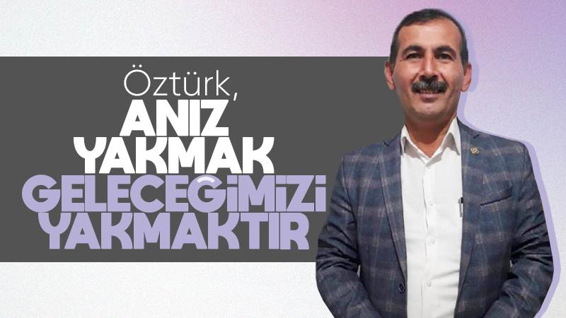 Öztürk, “Anız yakmak, geleceğimizi yakmaktır” 