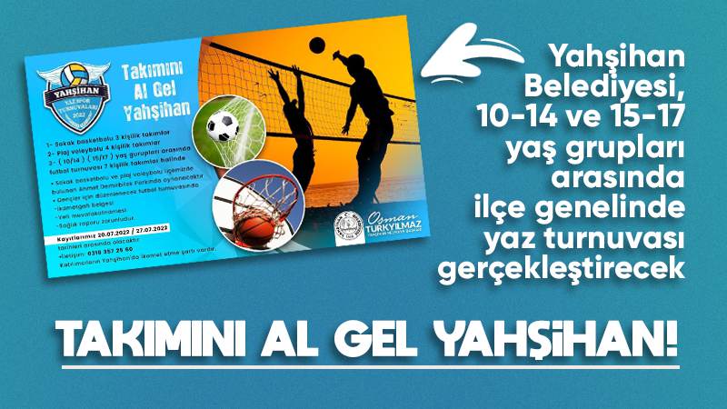 Takımını al, Yahşihan’a gel