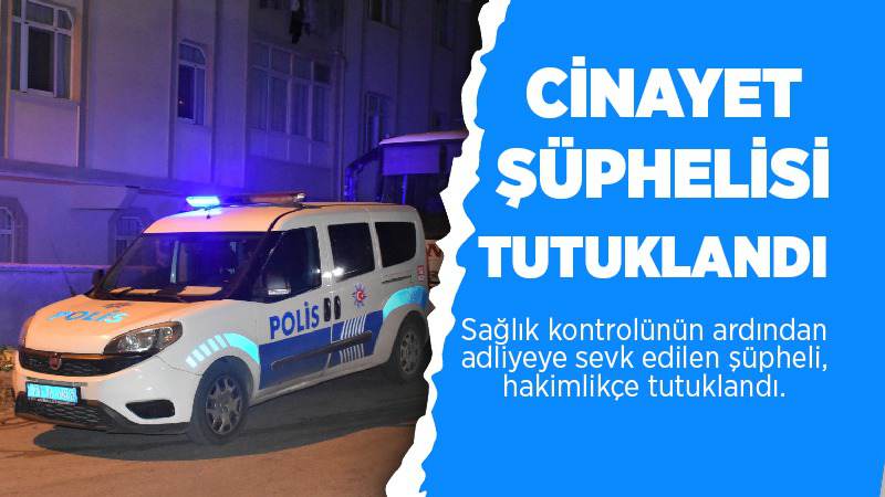 Cinayet şüphelisi tutuklandı