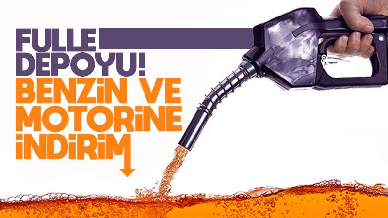 Benzin ve motorine indirim