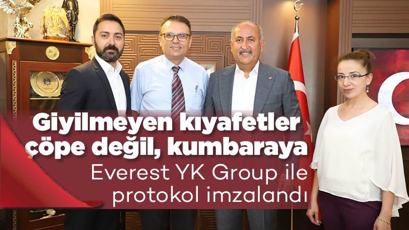 Giyilmeyen kıyafetler çöpe değil, kumbaraya