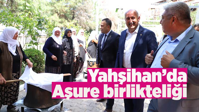 Yahşihan’da geleneksel aşure birlikteliği