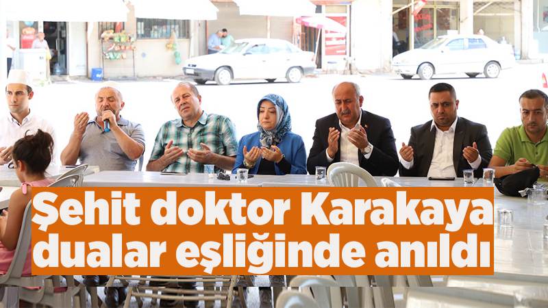 Şehit Doktor için mevlit okutuldu