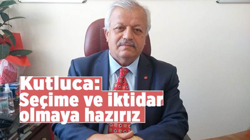 Seçime ve iktidar olmaya hazırız 