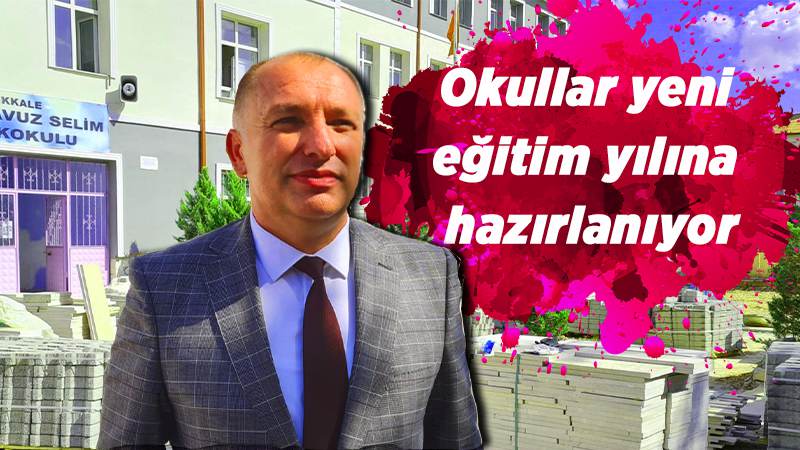 Okullar yeni eğitim yılına hazırlanıyor