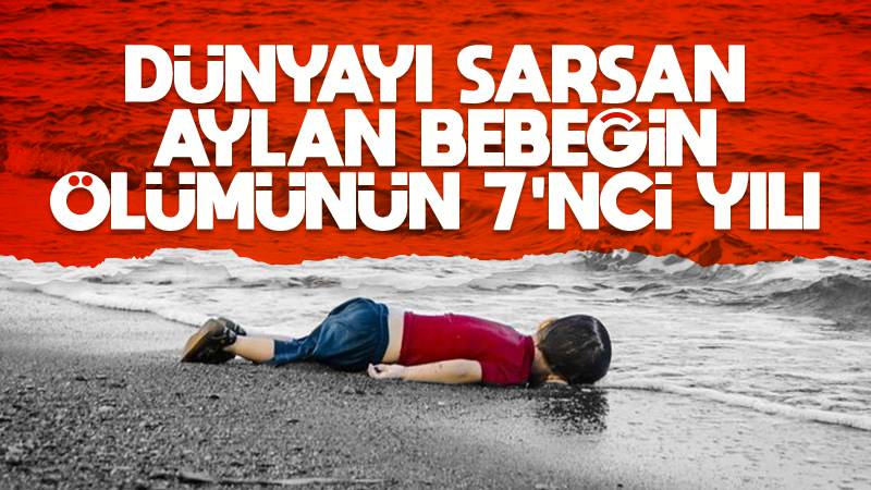 Aylan bebek, ölümünün 7’nci yılında anıldı