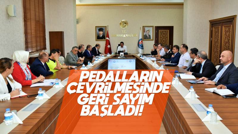 Pedalların çevrilmesinde geri sayım başladı 