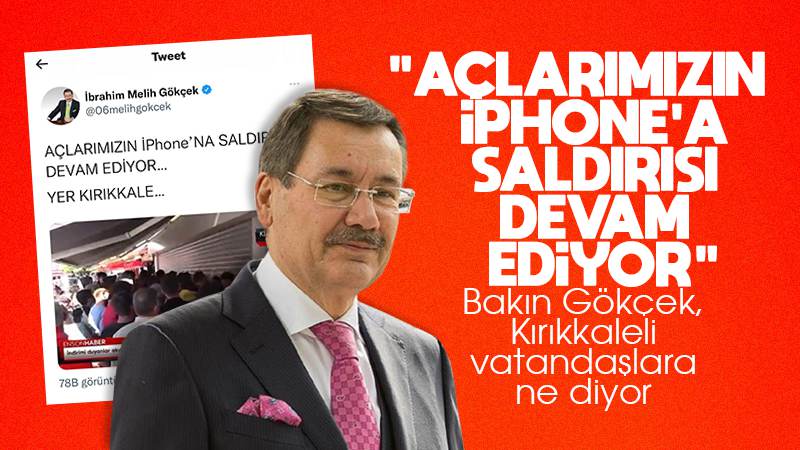 Gökçek “Açlarımızın İphone’a saldırısı devam ediyor”