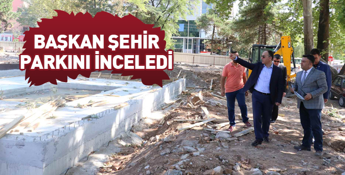 50 dönüme Şehir Parkı