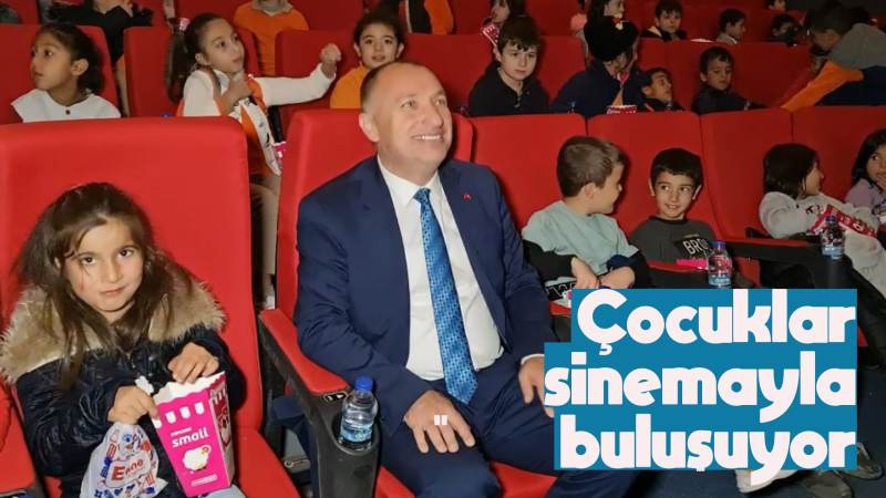 Çocuklar sinemayla buluşuyor 