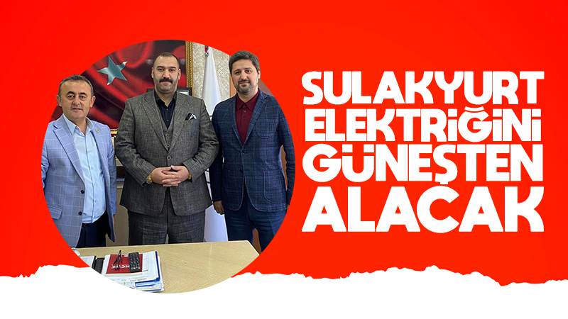 Sulakyurt elektriğini güneşten alacak