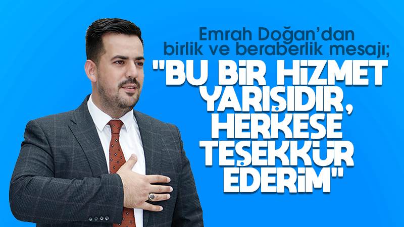 Doğan’dan birlik ve beraberlik mesajı 