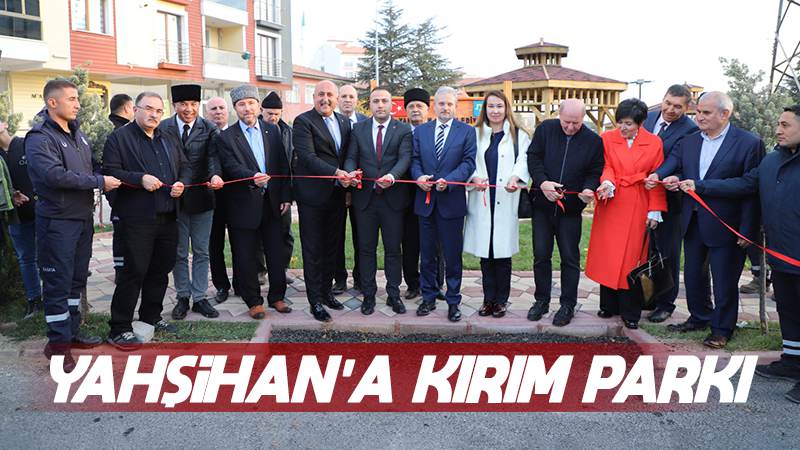 Yahşihan’a Kırım Parkı 