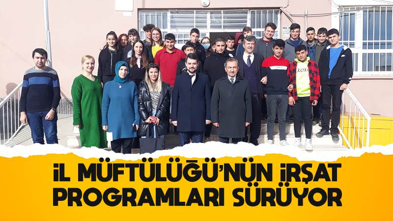 İl Müftülüğü ’nün irşat programları sürüyor 