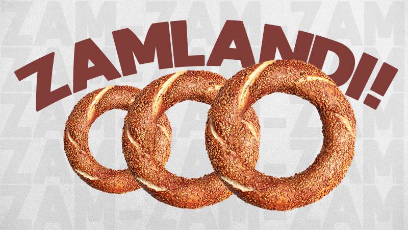 Simit fiyatı zamlandı