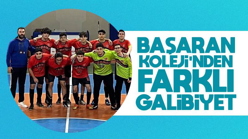 Başaran Koleji’nden farklı galibiyet 