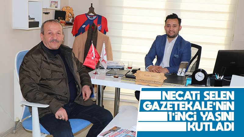 Necati Selen, Gazetekale’nin 1’inci yaşını kutladı 