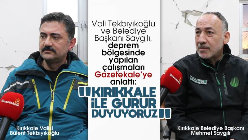 Kırıkkale ile gurur duyuyoruz 