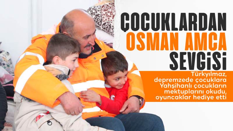 Çocuklardan Osman amca sevgisi 