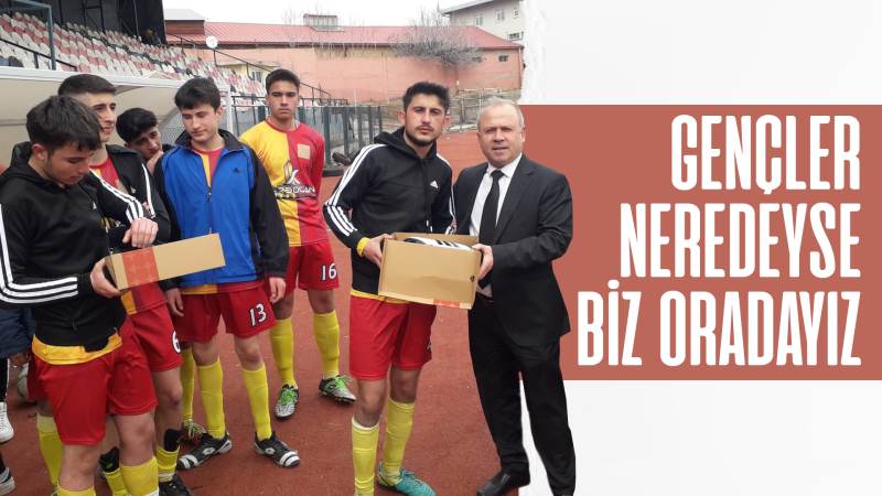 Gençler neredeyse biz oradayız