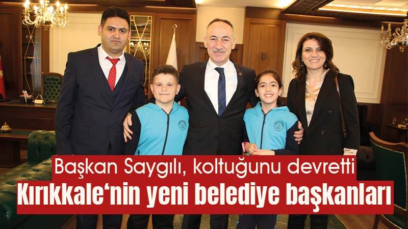 Başkan Saygılı, koltuğunu devretti