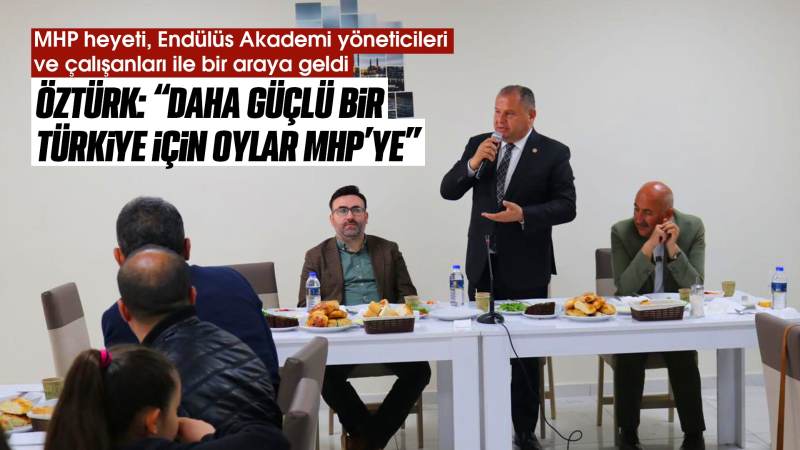 Öztürk: “Kırıkkaleli hemşehrilerimden hiç şüphem yok”