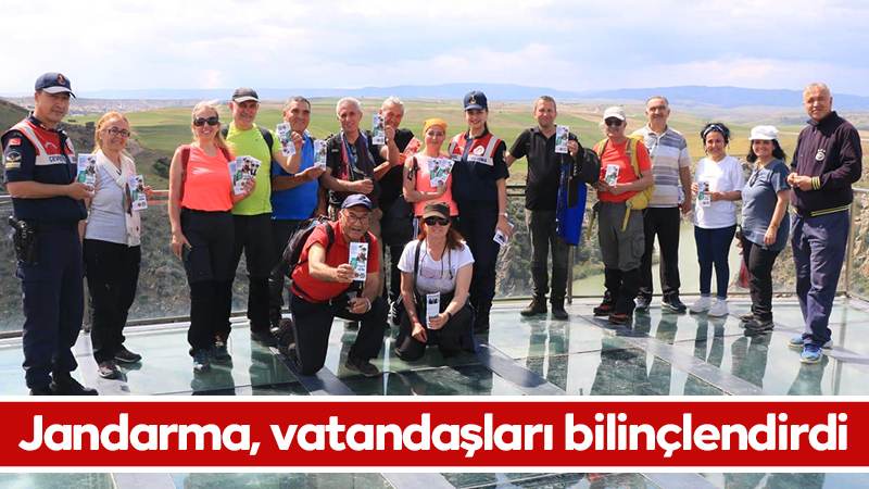 Jandarma, vatandaşları bilinçlendirdi 