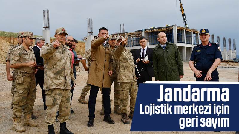 Jandarma Lojistik merkezi için geri sayım 