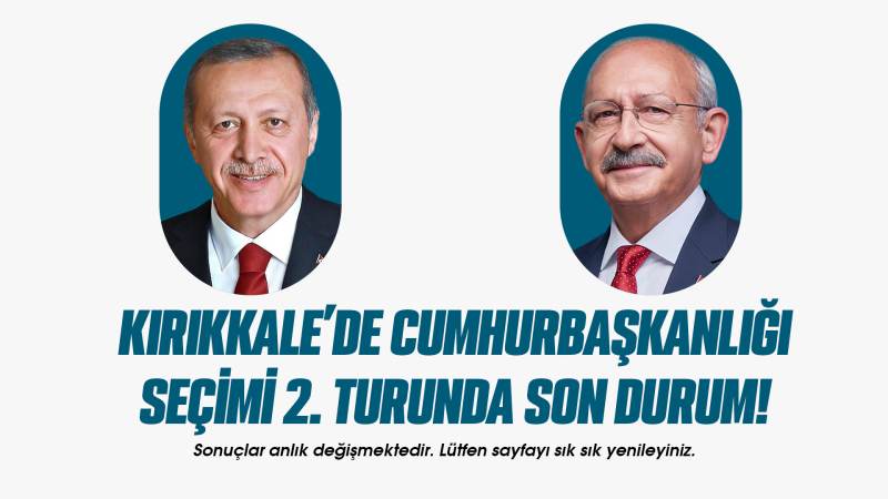 Cumhurbaşkanlığı Seçiminde Kırıkkale’de son durum!