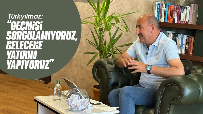 Türkyılmaz: “Geçmişi sorgulamıyoruz, geleceğe yatırım yapıyoruz”