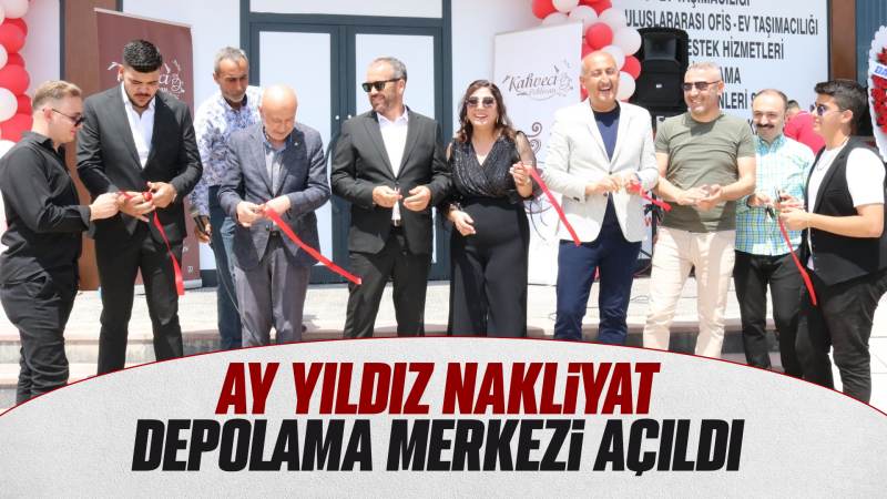 Ay Yıldız nakliyattan depolama merkezi 